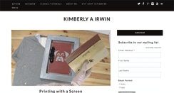 Desktop Screenshot of kimberlyairwin.com